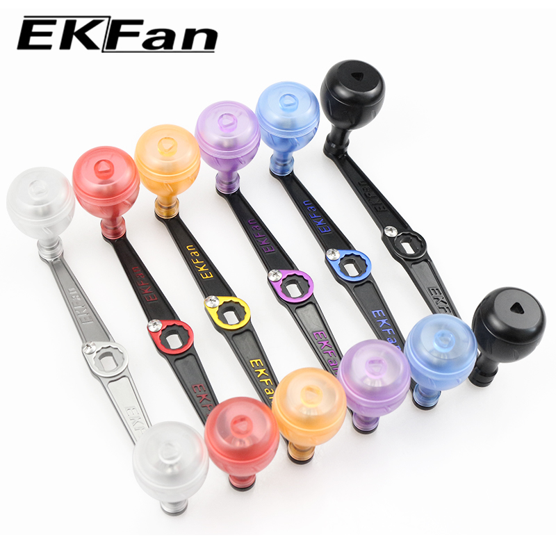 Trolling Reel - EKFan 130MM Pegangan Aloi Ultraringan Kenop
