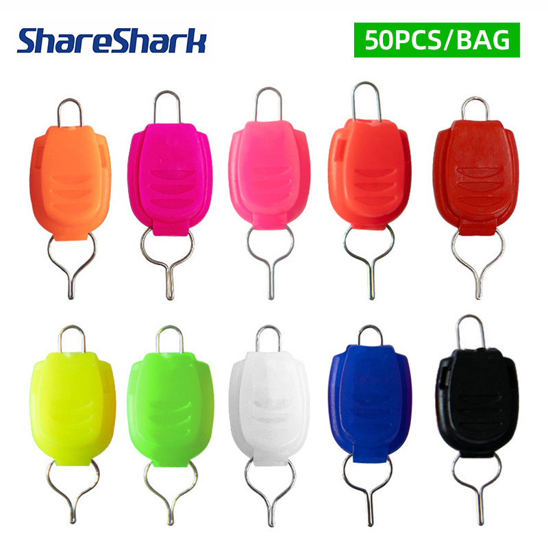 Spincast Reel - ShareShark 50pcs/bag Penjepit Pengikat Tali Pancing