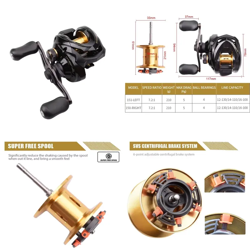 Reel Pancing Bass One Xt 151 1 - Baitcasting Reel ulasan dan harga